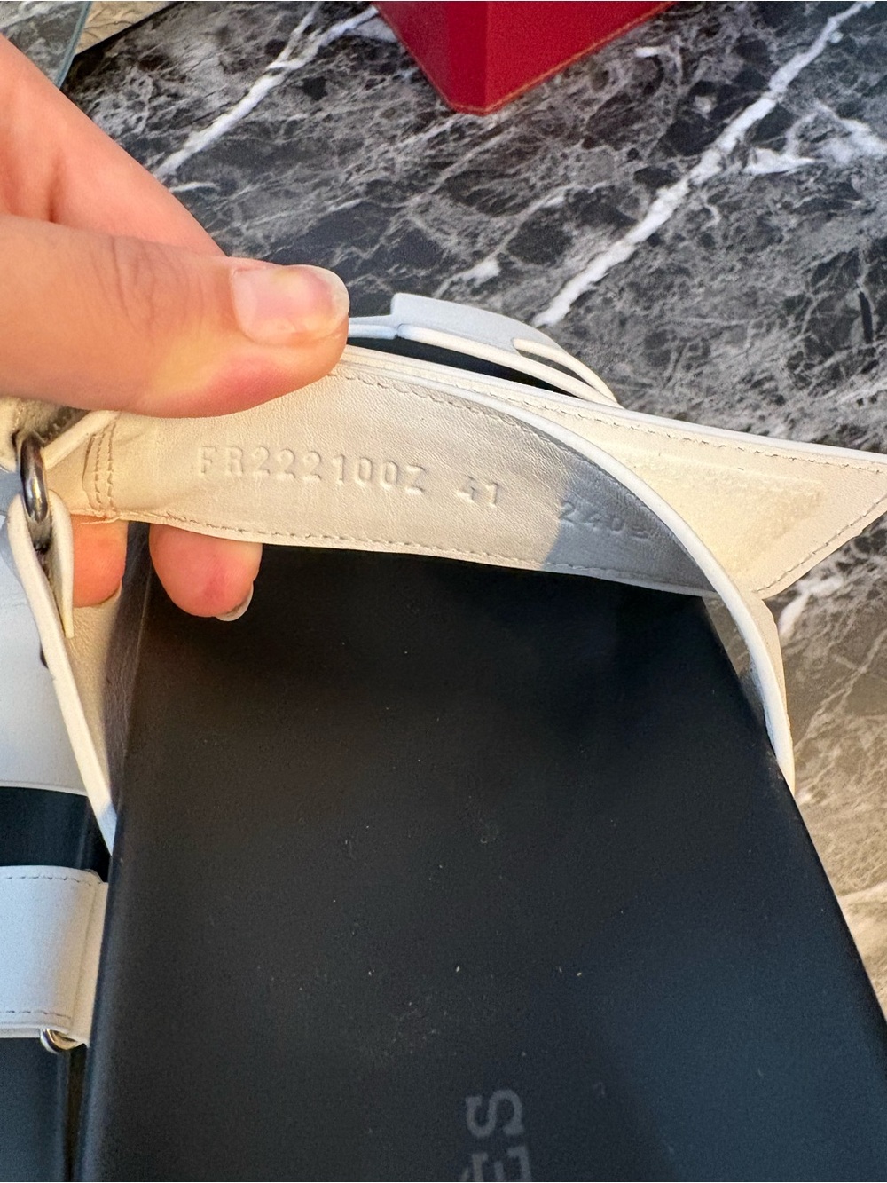 Hermès White Chypre Sandals - Picture 3 of 6